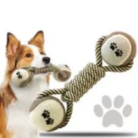 Tennis Ball Chew Rope Toy to relieve boredom Plush grinding teeth gnawing toys