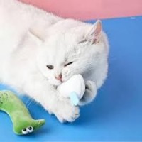 cute animal-shaped cat plush, durable soft and resilient toys