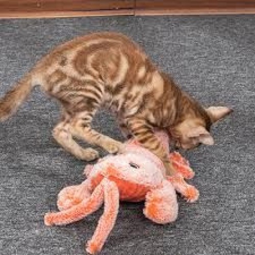 Jumping Shrimp Teasing the cat to relieve boredom Plush grinding teeth gnawing toys